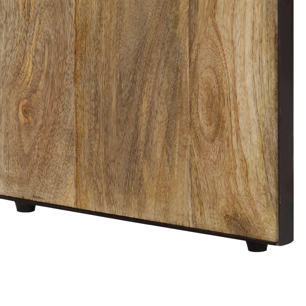 vidaXL Szafka, 120x30x75 cm, lite drewno mango