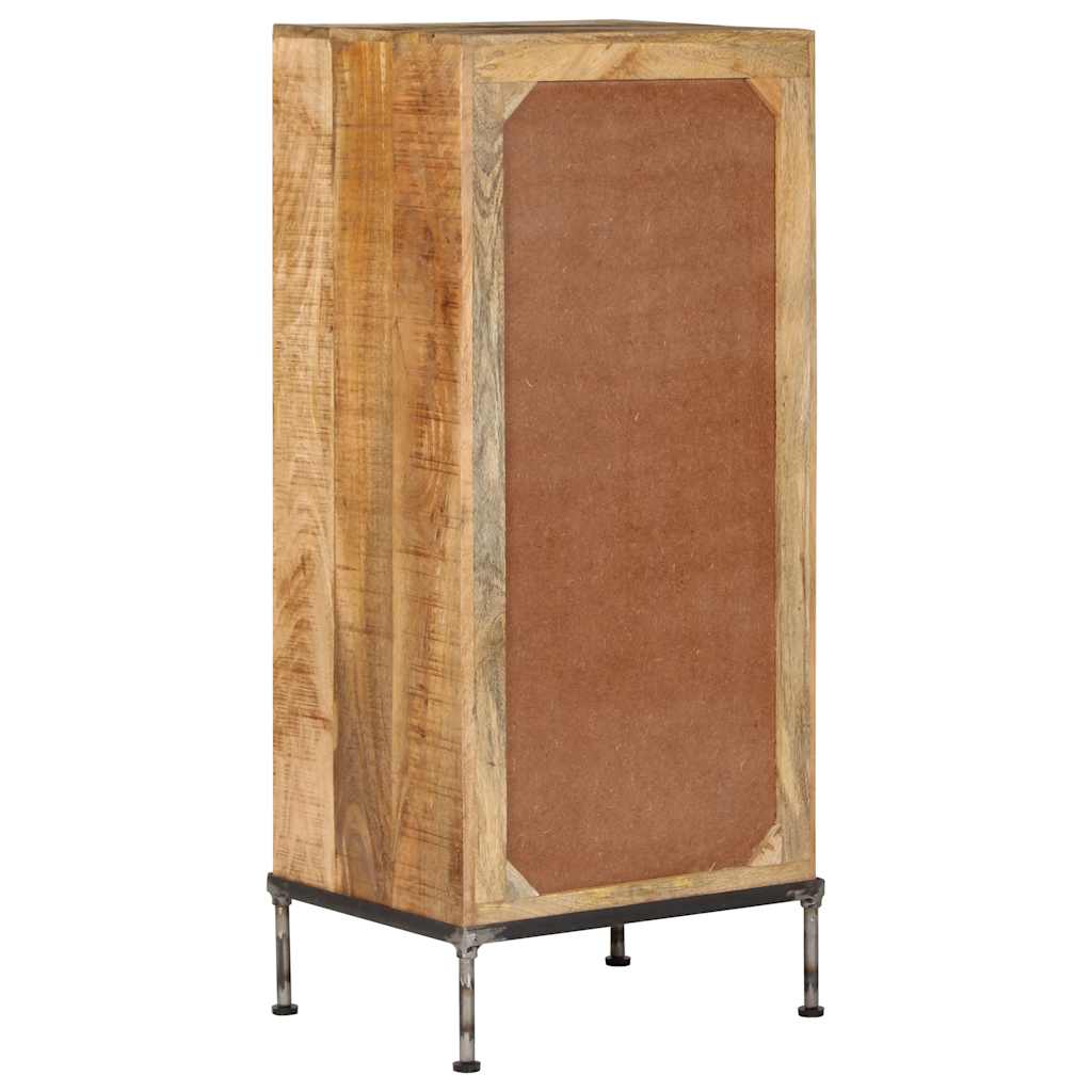 vidaXL Komoda, 45x35x106 cm, lite drewno mango