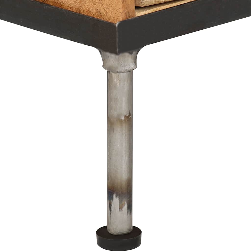 vidaXL Komoda, 45x35x106 cm, lite drewno mango