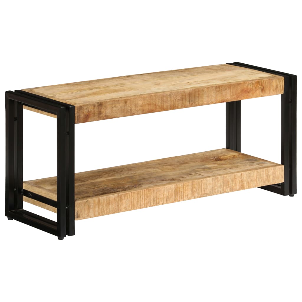 vidaXL Szafka pod TV, 90x30x40 cm, lite drewno mango