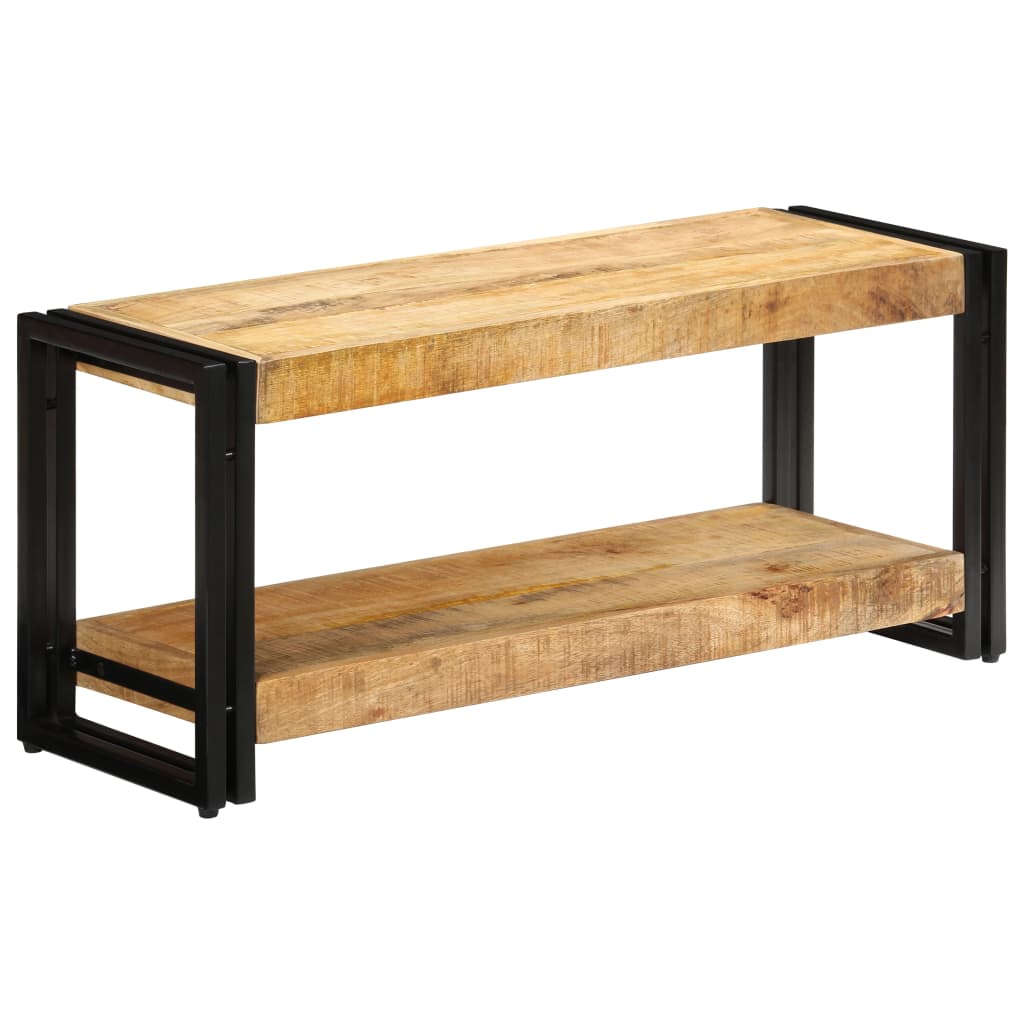 vidaXL Szafka pod TV, 90x30x40 cm, lite drewno mango