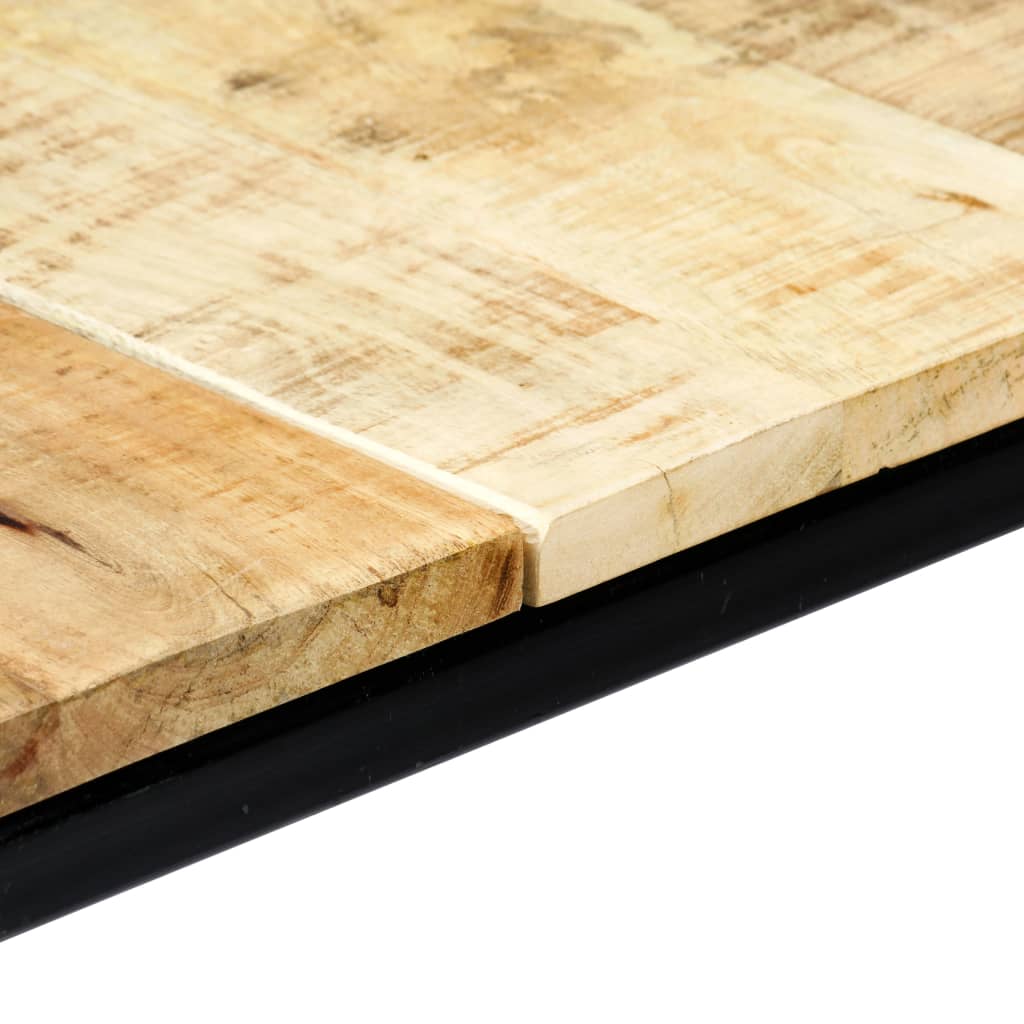 vidaXL Stół jadalniany, 140 x 70 x 75 cm, lite surowe drewno mango