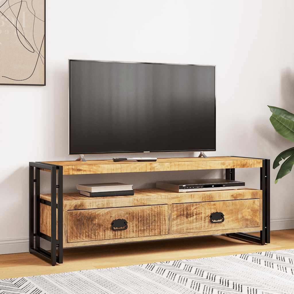 vidaXL Szafka pod TV, 120x35x45 cm, lite drewno mango