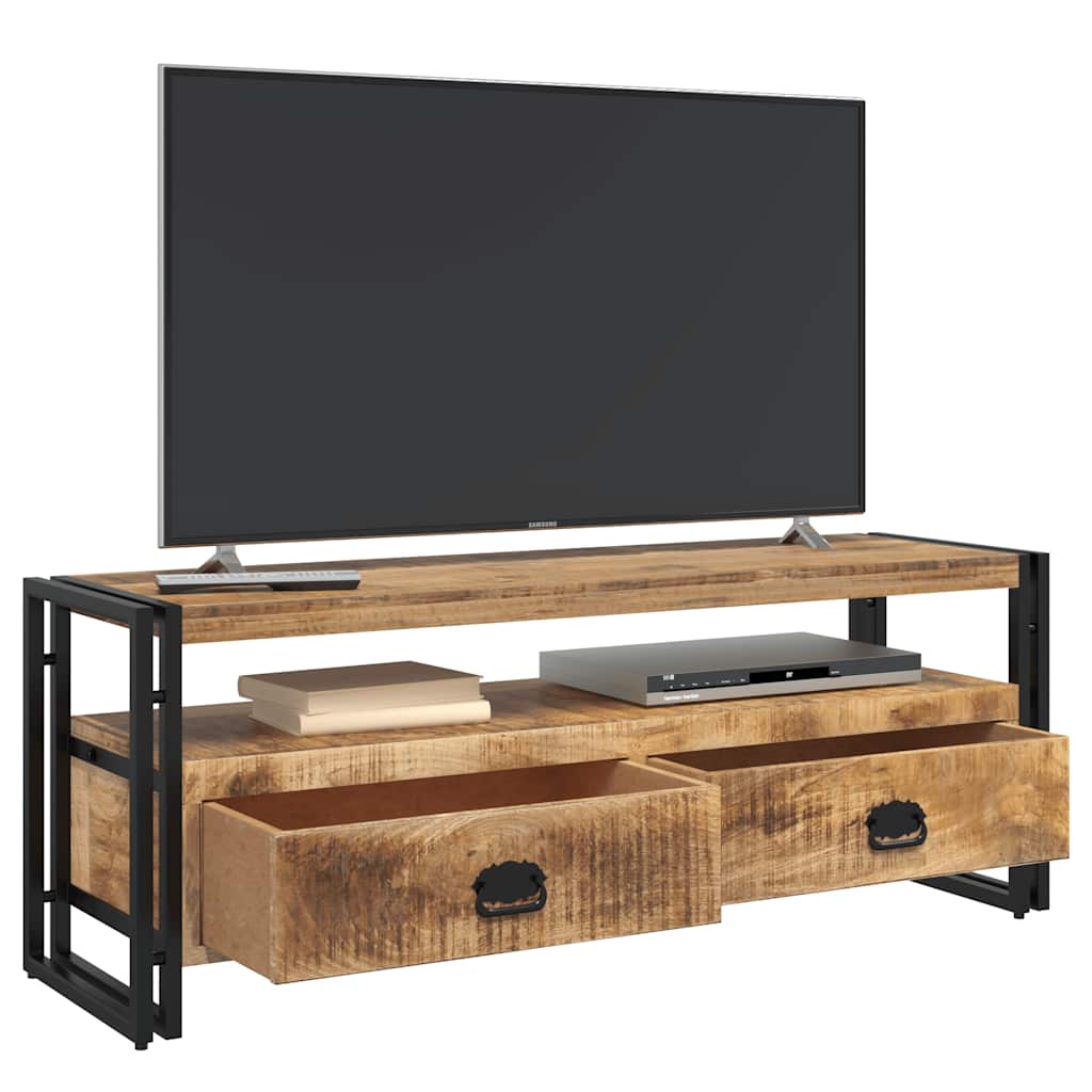 vidaXL Szafka pod TV, 120x35x45 cm, lite drewno mango