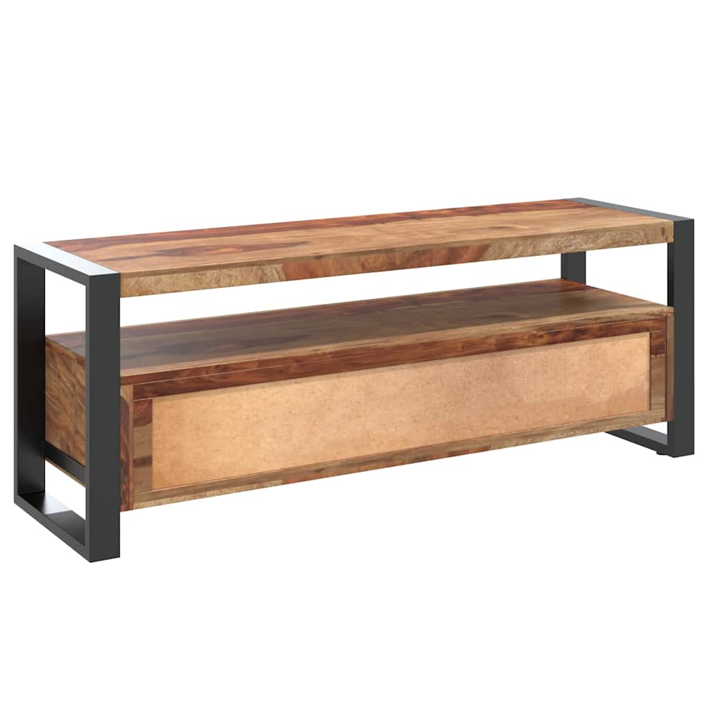 vidaXL Szafka pod TV, 120x35x45 cm, lite drewno akacjowe