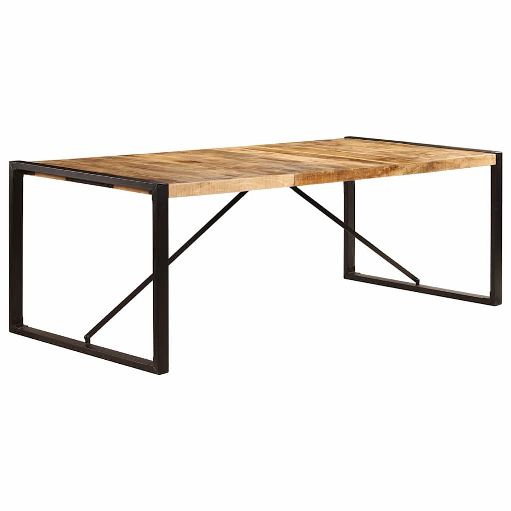 vidaXL Stół jadalniany, 220x100x75 cm, lite drewno mango