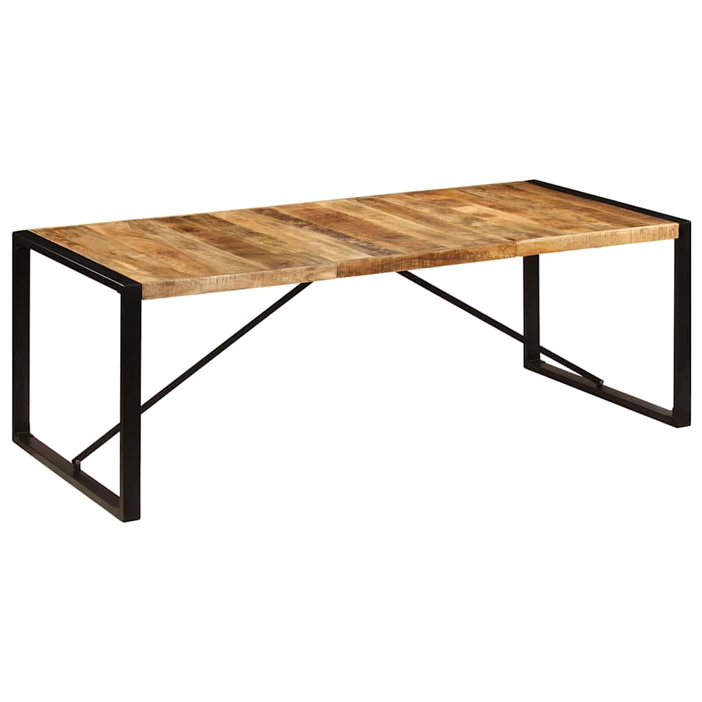 vidaXL Stół jadalniany, 220x100x75 cm, lite drewno mango