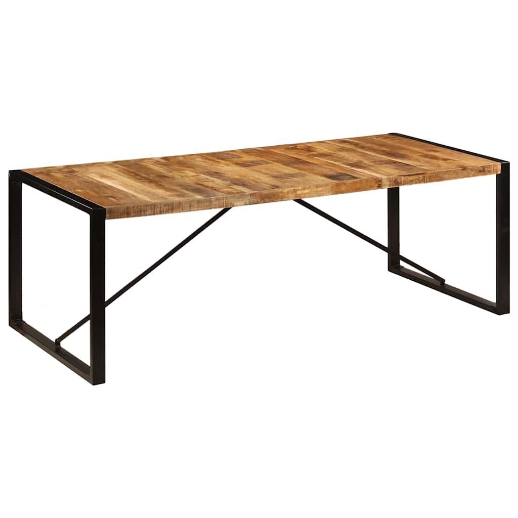 vidaXL Stół jadalniany, 220x100x75 cm, lite drewno mango