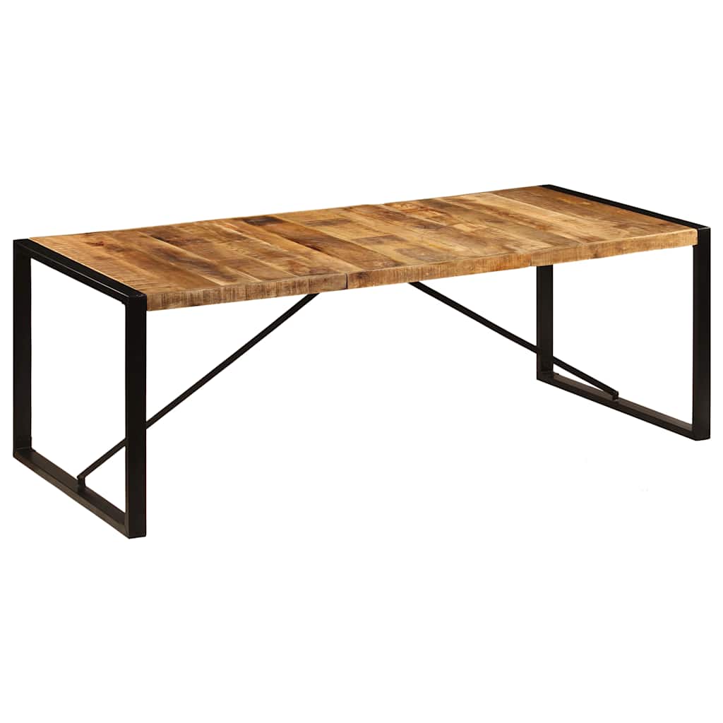 vidaXL Stół jadalniany, 220x100x75 cm, lite drewno mango