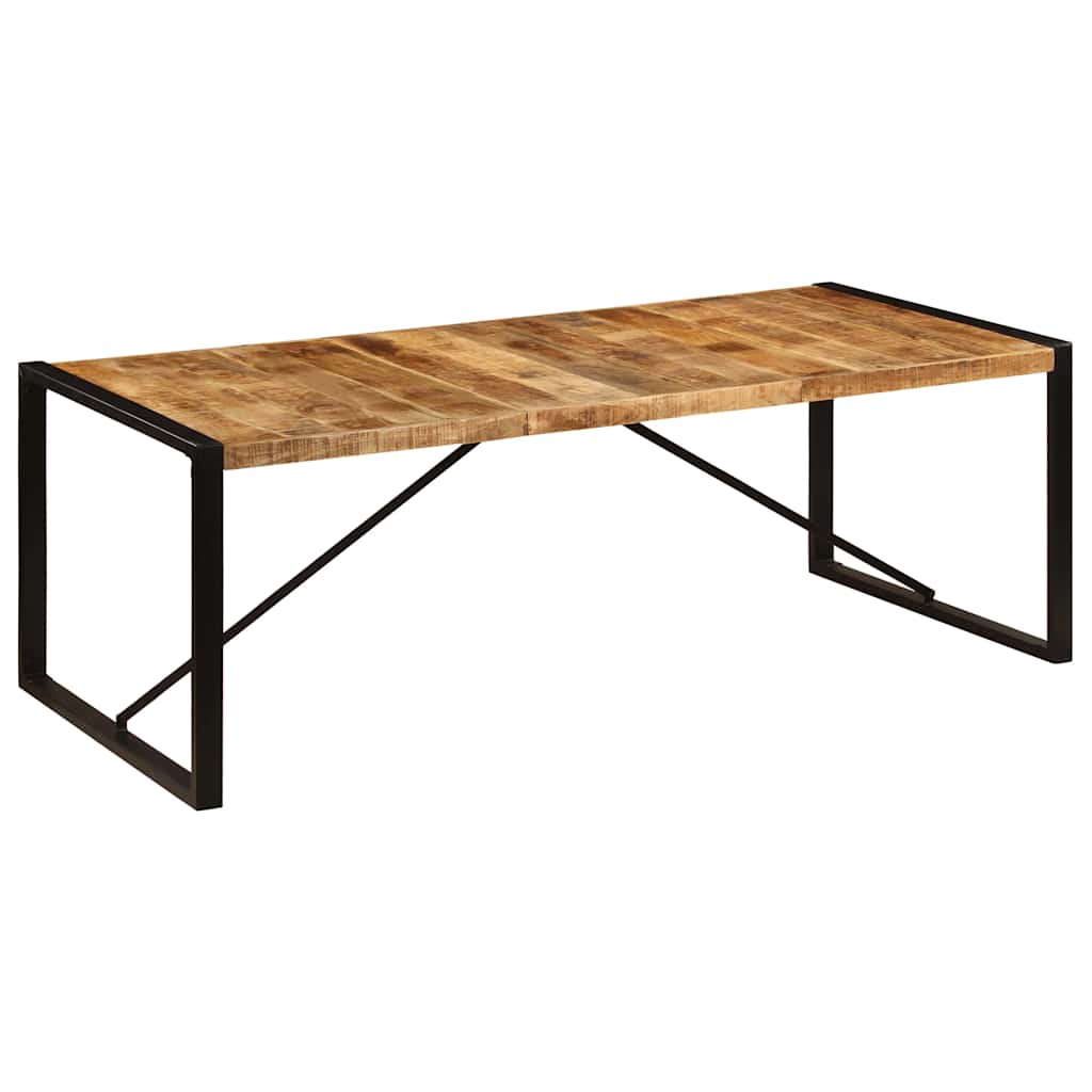 vidaXL Stół jadalniany, 220x100x75 cm, lite drewno mango