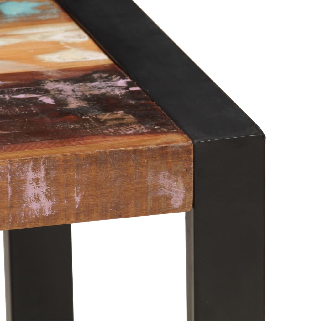 vidaXL Stolik kawowy, 120 x 60 x 40 cm, lite drewno z odzysku