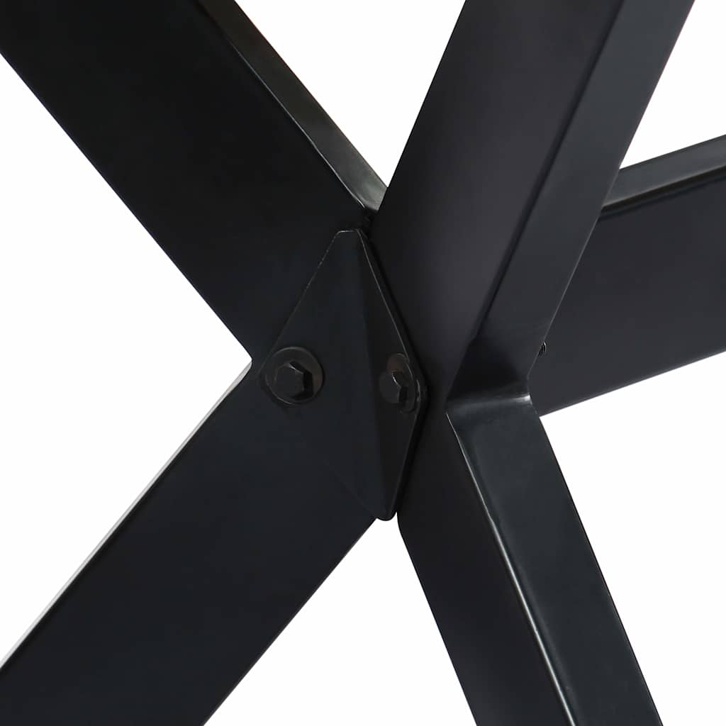vidaXL Stół jadalniany, 160 x 80 x 75 cm, lite surowe drewno mango