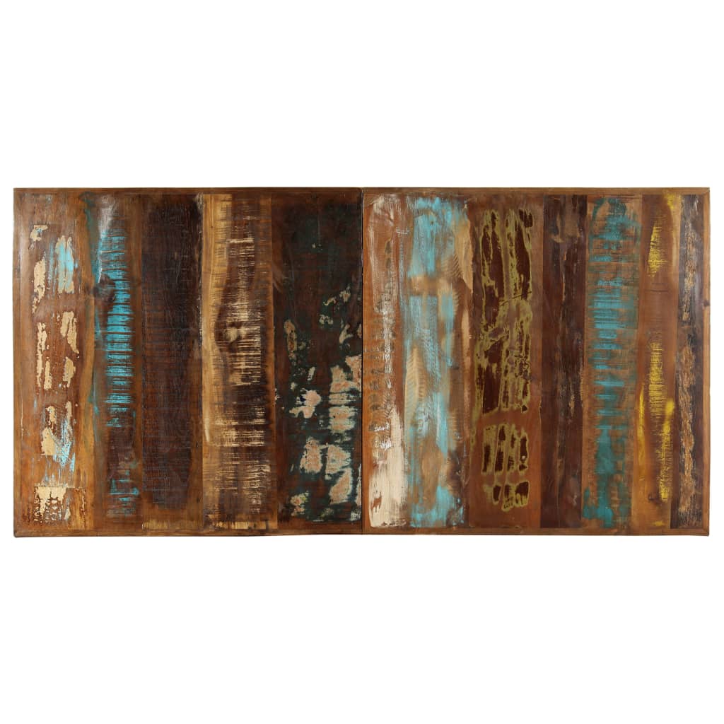 vidaXL Stół jadalniany, 160 x 80 x 75 cm, lite drewno z odzysku