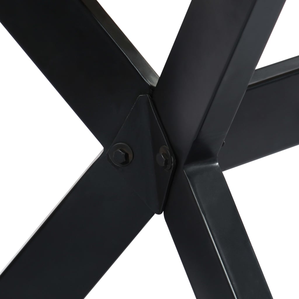 vidaXL Stół jadalniany, 140 x 70 x 75 cm, lite, bielone drewno mango