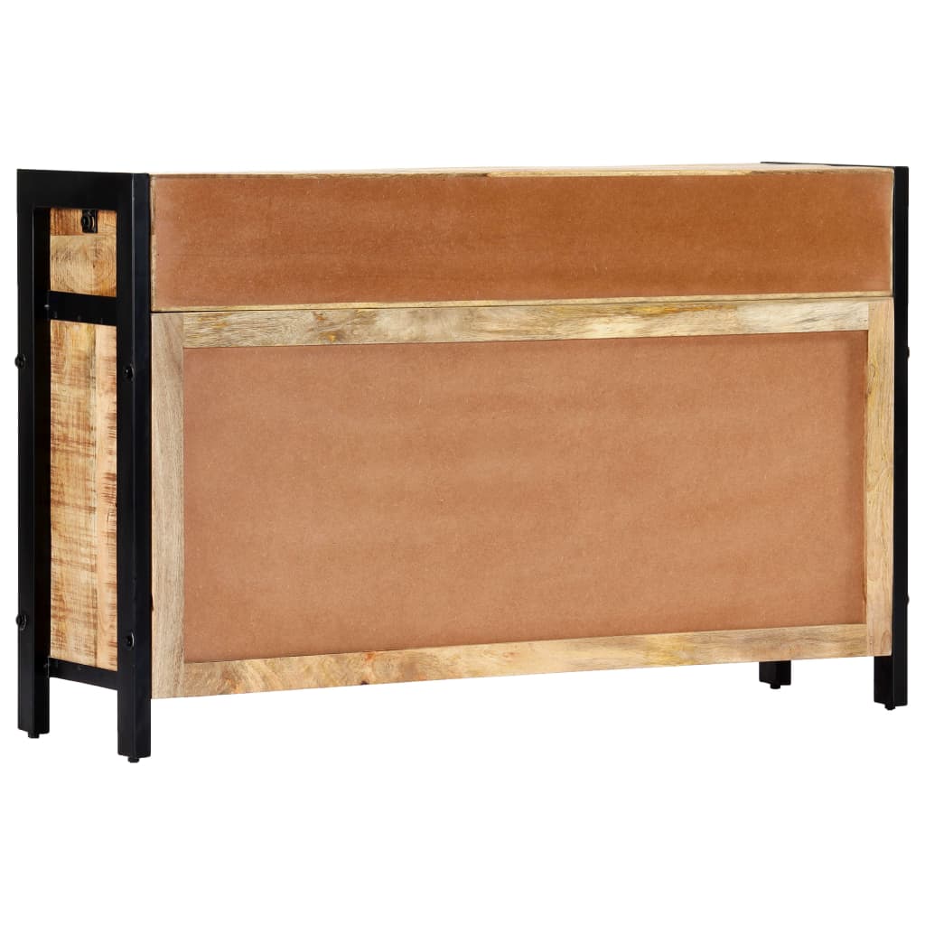 vidaXL Komoda, 120x35x76 cm, lite drewno mango
