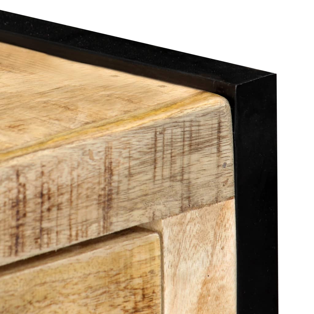 vidaXL Komoda, 120x35x76 cm, lite drewno mango