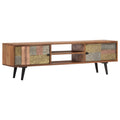 vidaXL Szafka pod TV, 140x30x40 cm, lite drewno akacjowe