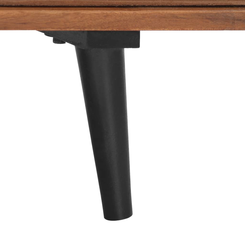 vidaXL Szafka pod TV, 140x30x40 cm, lite drewno akacjowe