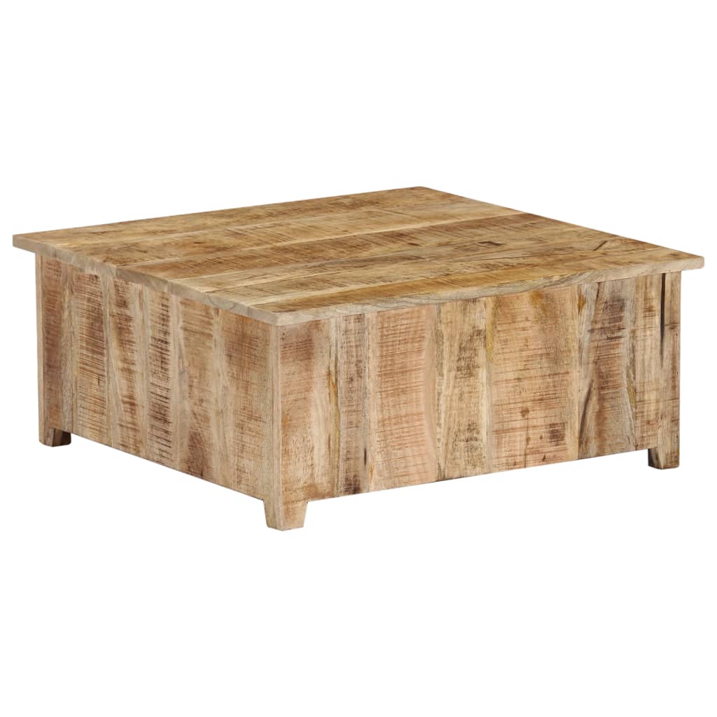 vidaXL Stolik kawowy, 70 x 70 x 30 cm, lite drewno mango