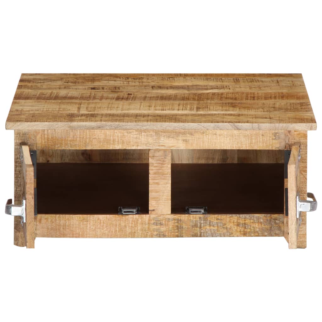 vidaXL Stolik kawowy, 70 x 70 x 30 cm, lite drewno mango
