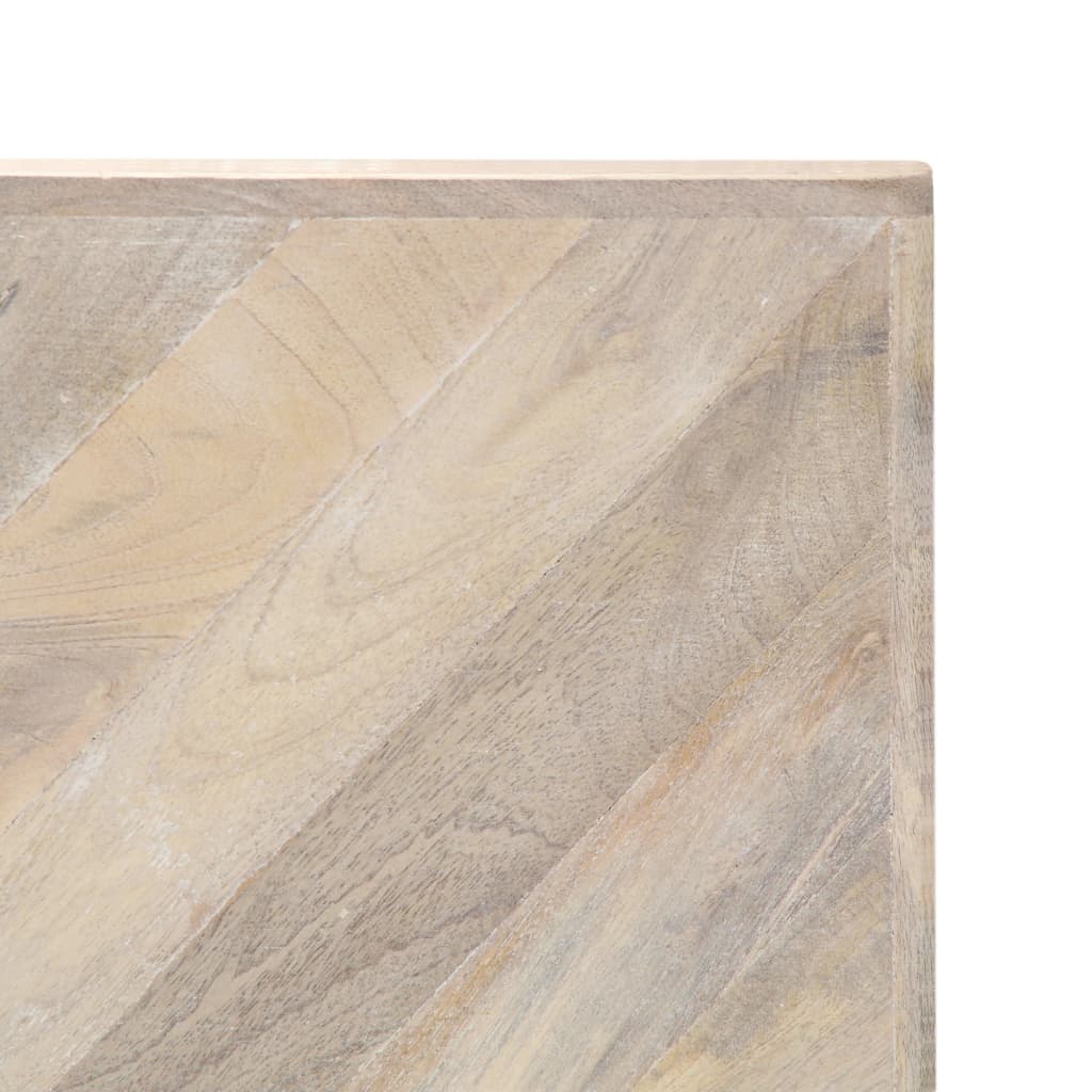 vidaXL Stolik kawowy, 110 x 110 x 36 cm, lite drewno mango