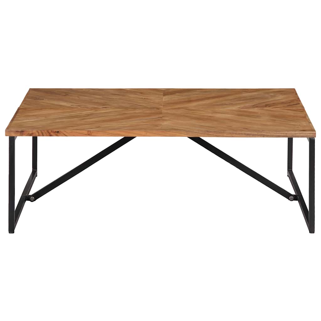 vidaXL Stolik kawowy, 110 x 110 x 36 cm, lite drewno akacjowe