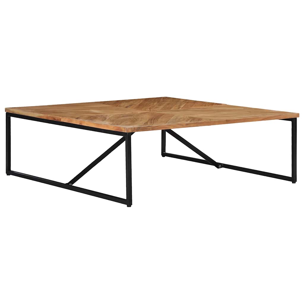 vidaXL Stolik kawowy, 110 x 110 x 36 cm, lite drewno akacjowe