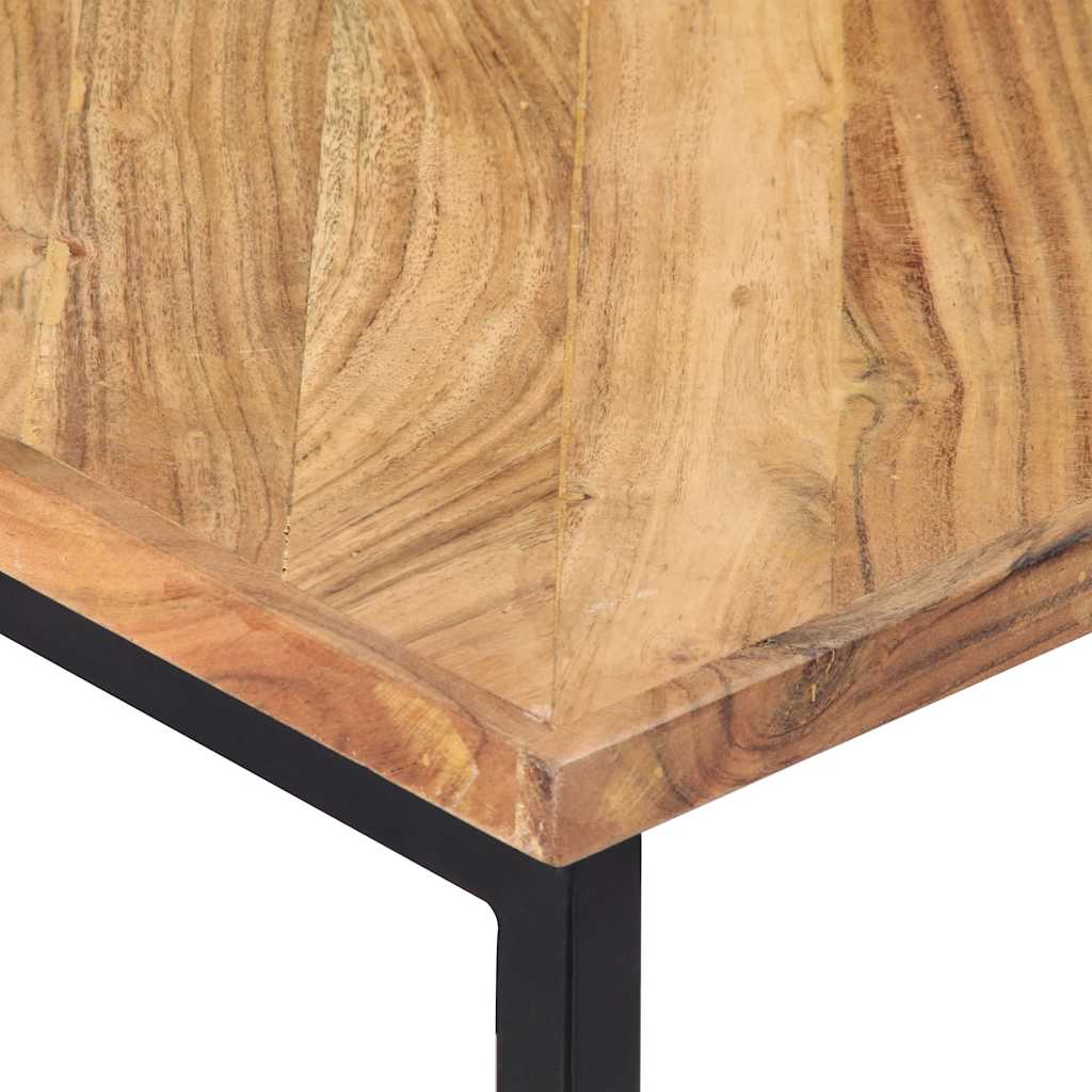 vidaXL Stolik kawowy, 110 x 110 x 36 cm, lite drewno akacjowe