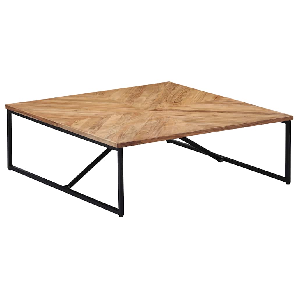 vidaXL Stolik kawowy, 110 x 110 x 36 cm, lite drewno akacjowe