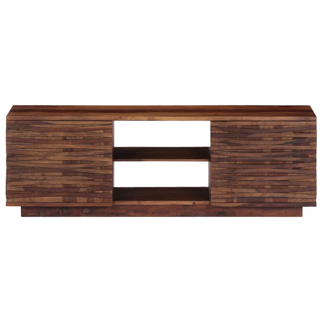 vidaXL Szafka pod TV, 120x30x40 cm, lite drewno akacjowe