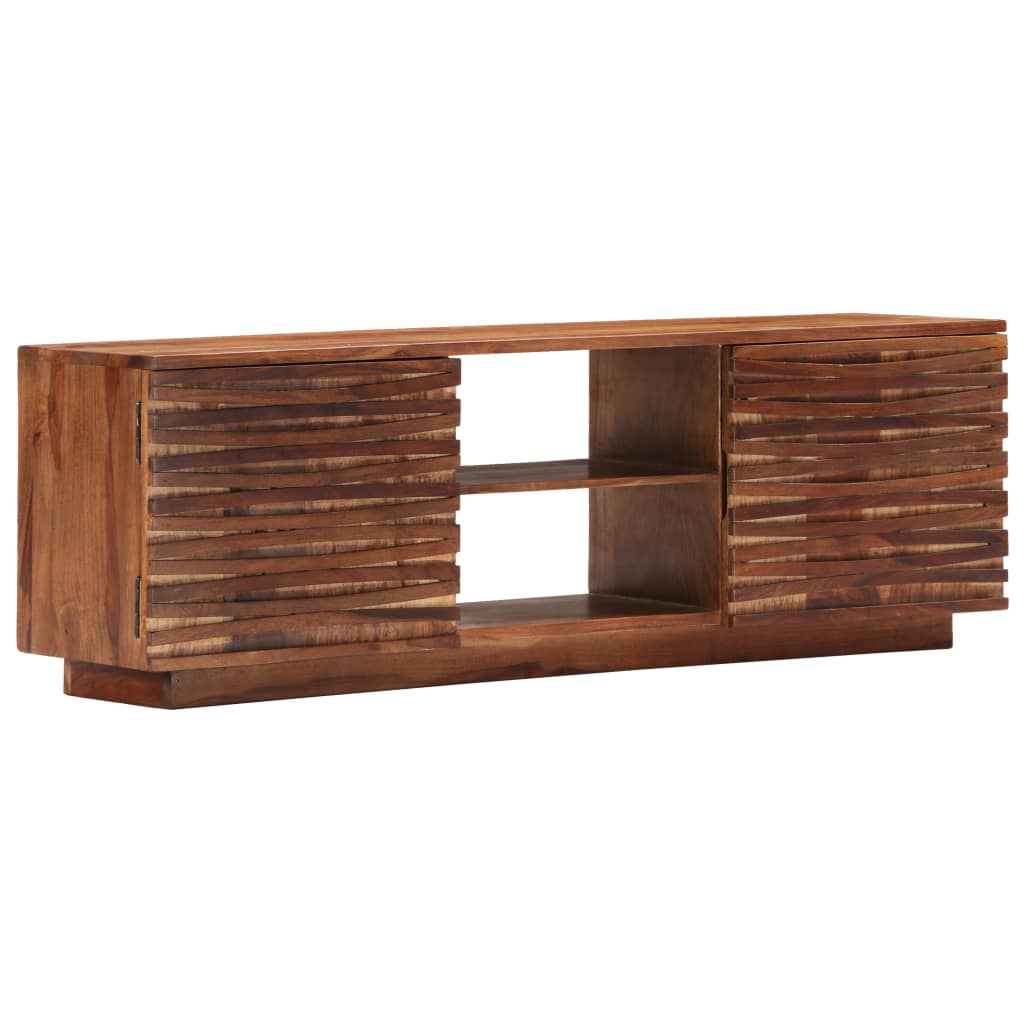 vidaXL Szafka pod TV, 120x30x40 cm, lite drewno akacjowe