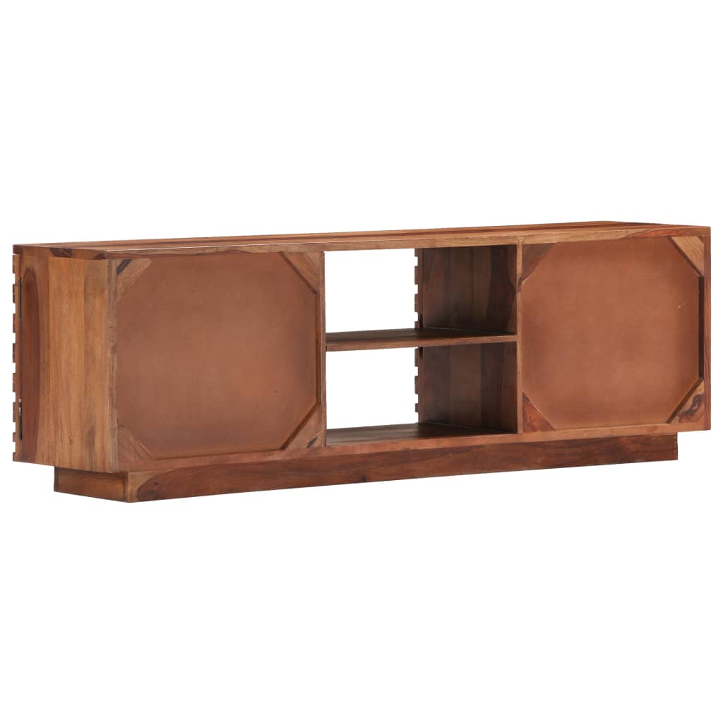 vidaXL Szafka pod TV, 120x30x40 cm, lite drewno akacjowe