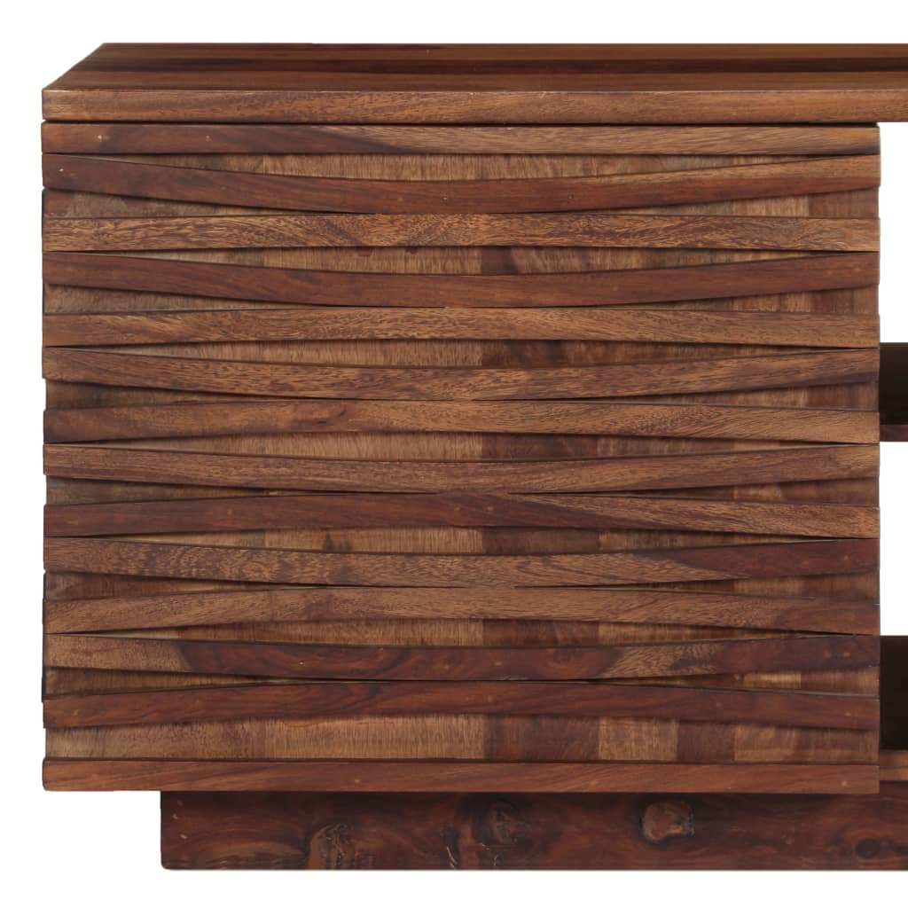 vidaXL Szafka pod TV, 120x30x40 cm, lite drewno akacjowe