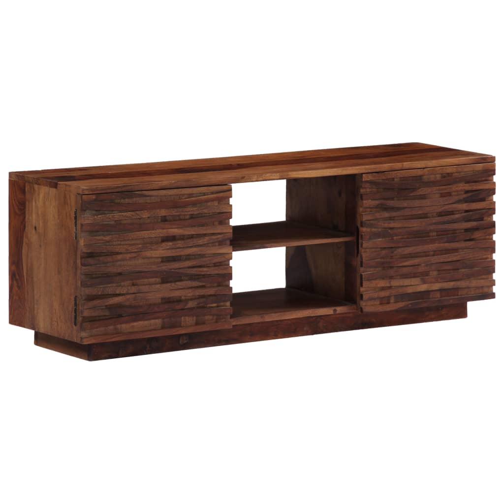 vidaXL Szafka pod TV, 120x30x40 cm, lite drewno akacjowe
