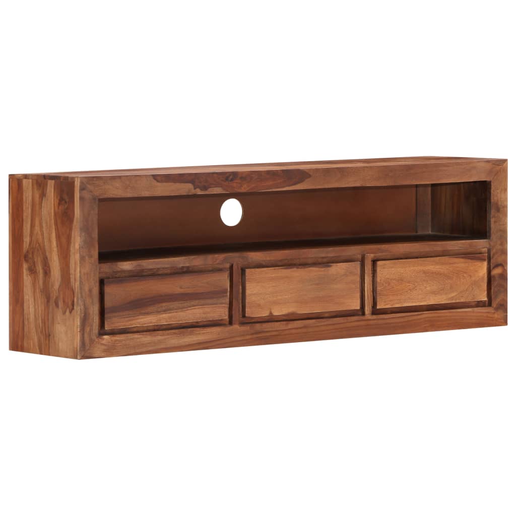 vidaXL Szafka pod TV, 120x30x40 cm, lite drewno akacjowe