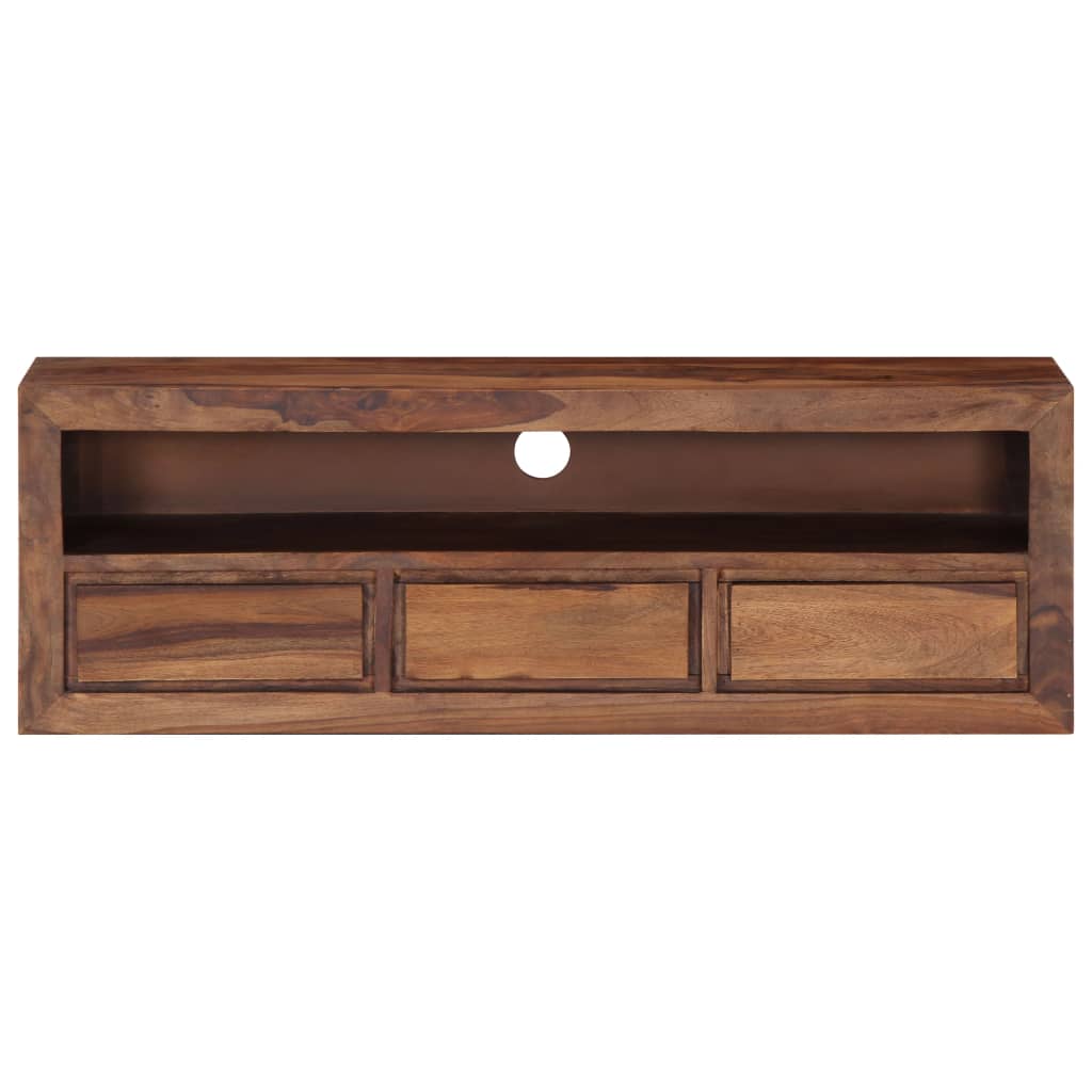 vidaXL Szafka pod TV, 120x30x40 cm, lite drewno akacjowe
