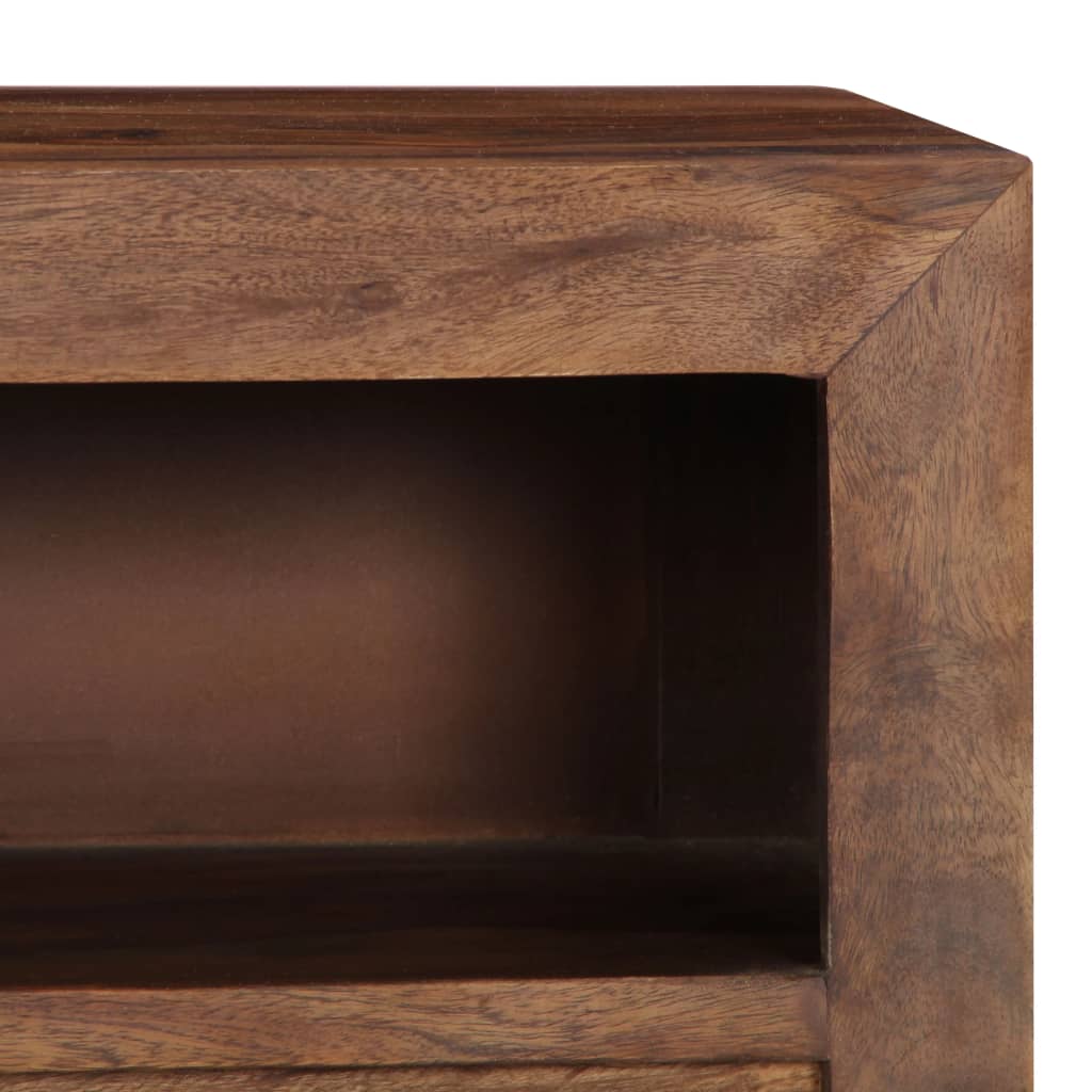 vidaXL Szafka pod TV, 120x30x40 cm, lite drewno akacjowe