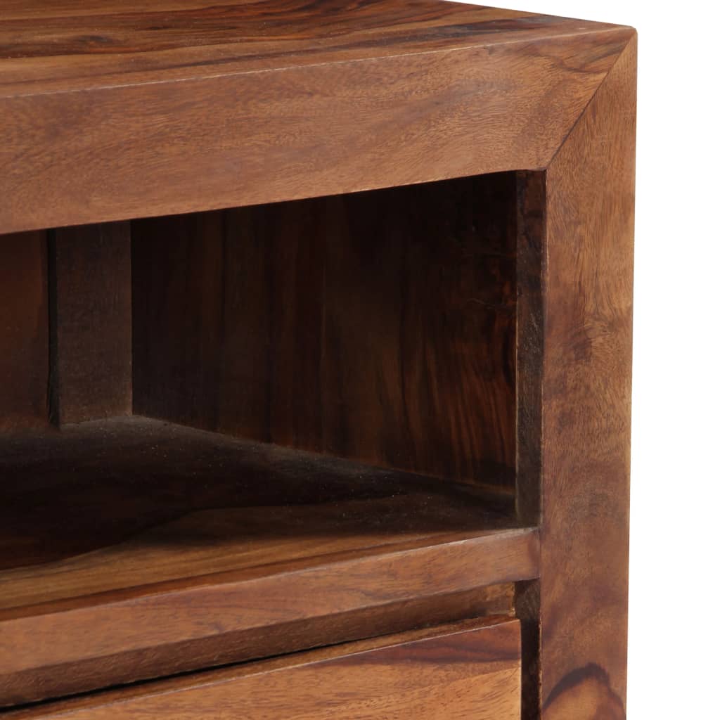 vidaXL Szafka pod TV, 120x30x40 cm, lite drewno akacjowe