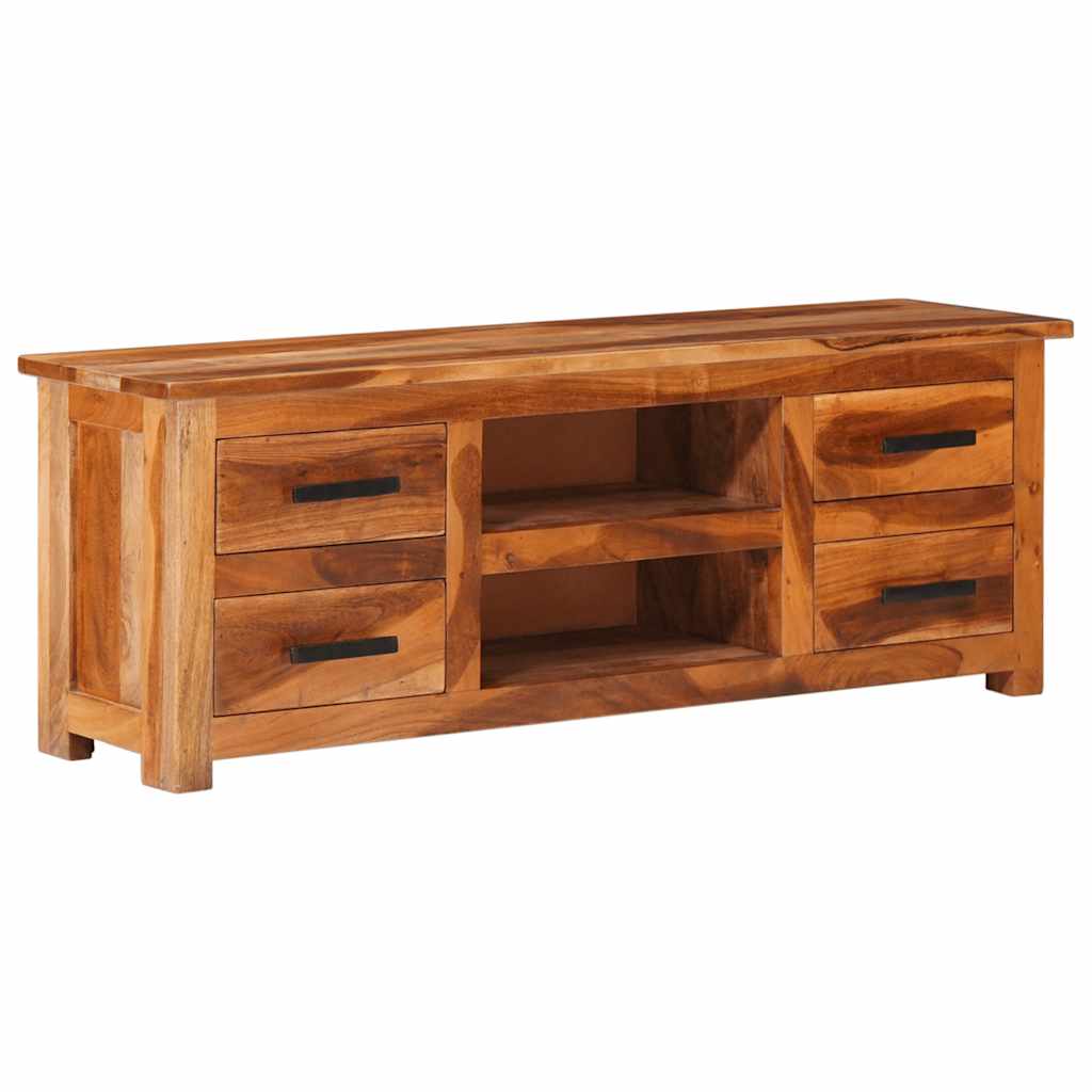 vidaXL Szafka pod telewizor, 110x30x40 cm, lite drewno