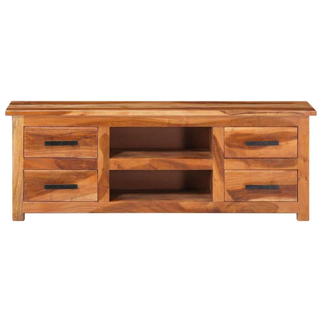 vidaXL Szafka pod telewizor, 110x30x40 cm, lite drewno