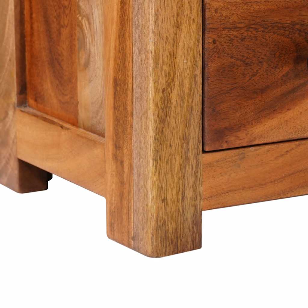 vidaXL Szafka pod telewizor, 110x30x40 cm, lite drewno