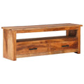 vidaXL Szafka pod TV, 118x30x40 cm, lite drewno