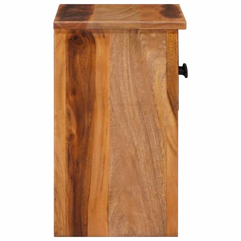 vidaXL Szafka pod TV, 118x30x40 cm, lite drewno