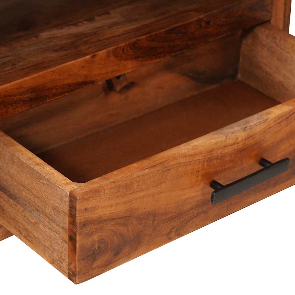 vidaXL Szafka pod TV, 118x30x40 cm, lite drewno