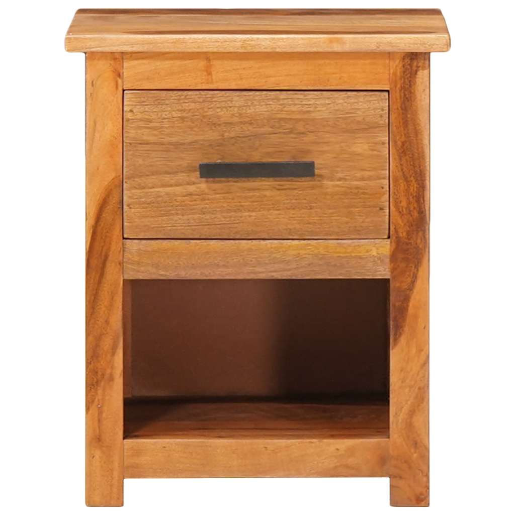 vidaXL Stolik nocny, 40x30x50 cm, lite drewno