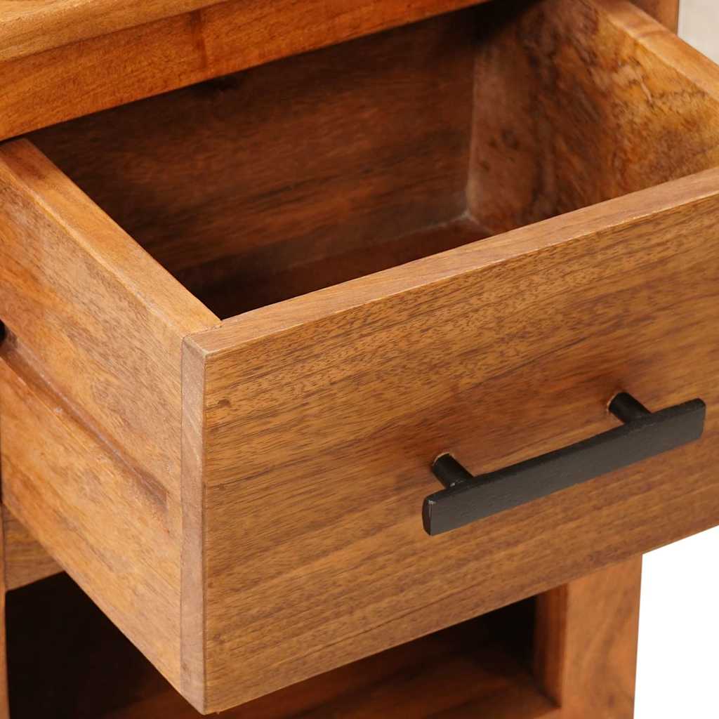 vidaXL Stolik nocny, 40x30x50 cm, lite drewno