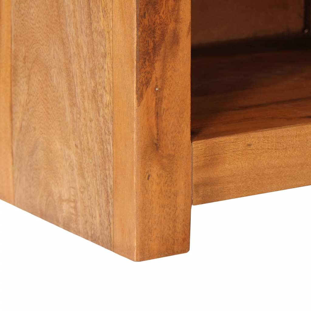 vidaXL Stolik nocny, 40x30x50 cm, lite drewno