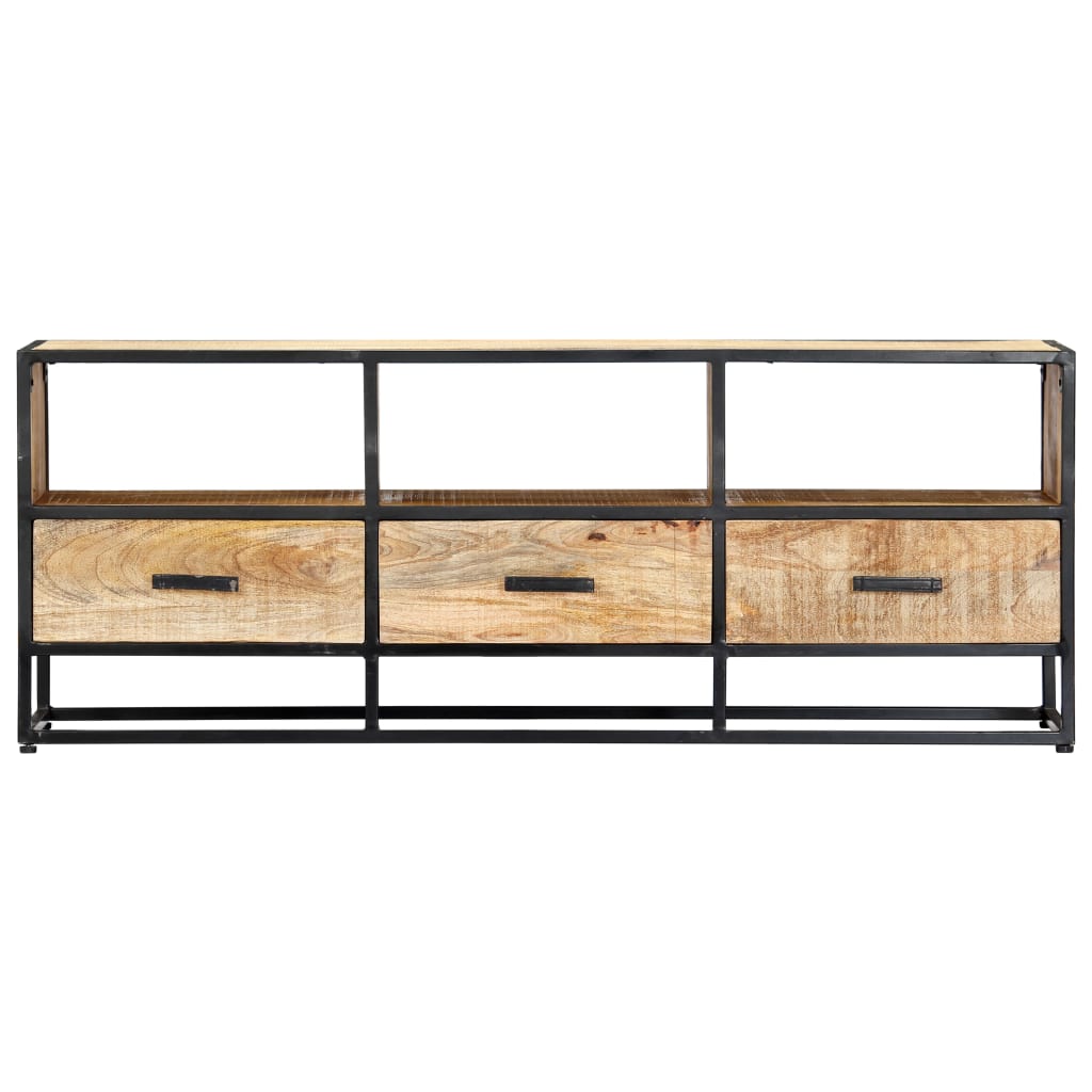 vidaXL Szafka pod TV, 120 x 30 x 45 cm, z litego drewna mango