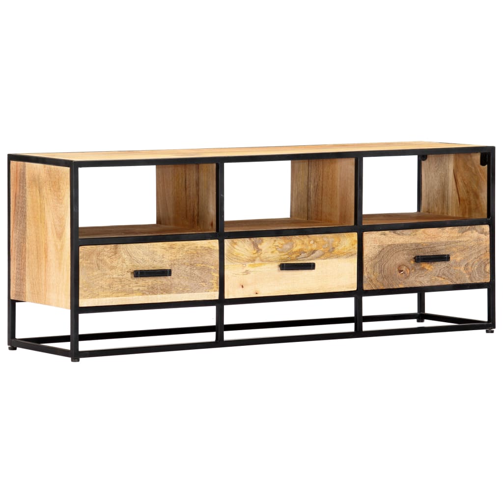 vidaXL Szafka pod TV, 120 x 30 x 45 cm, z litego drewna mango