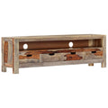 vidaXL Szafka pod TV z litego drewna akacjowego, 130 x 30 x 40 cm